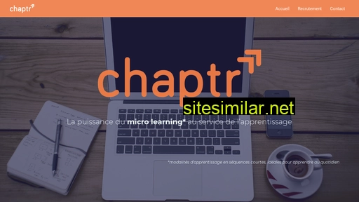 chaptr.fr alternative sites