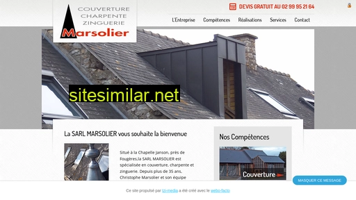 charpente-couverture-marsolier.fr alternative sites