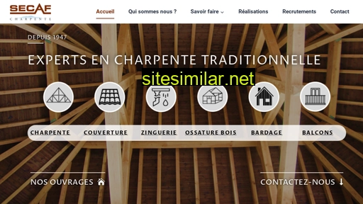 charpente-secaf.fr alternative sites
