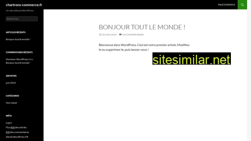 chartrons-commerce.fr alternative sites