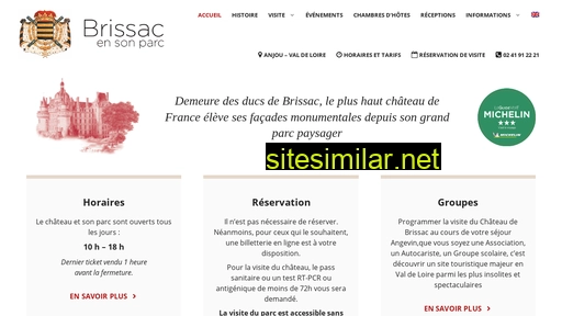 chateau-brissac.fr alternative sites