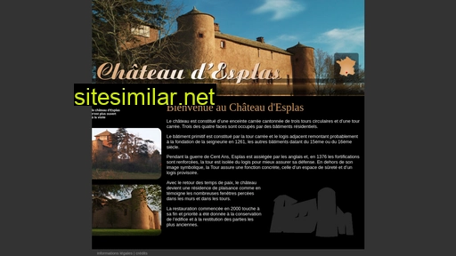 Chateau-esplas similar sites