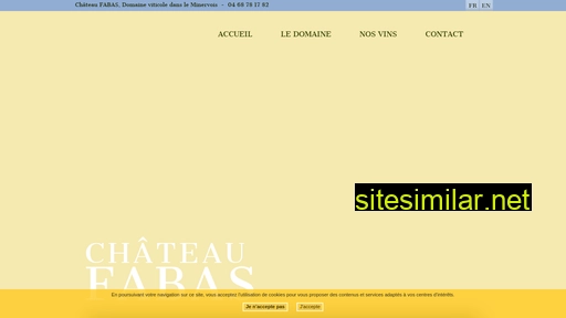 chateau-fabas.fr alternative sites