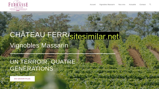chateau-ferrasse.fr alternative sites