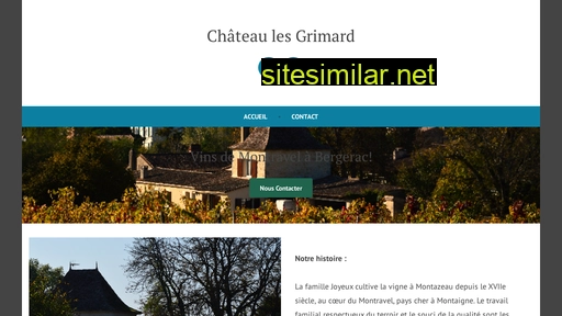 Chateau-lesgrimard similar sites