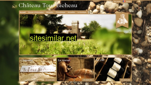 chateau-tour-bicheau.fr alternative sites