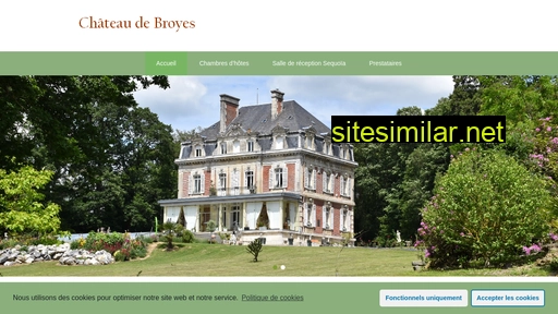 chateaudebroyes.fr alternative sites