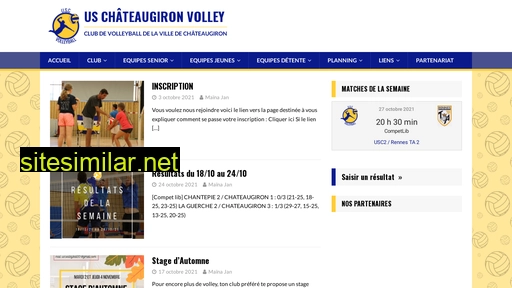 chateaugiron-volley.fr alternative sites