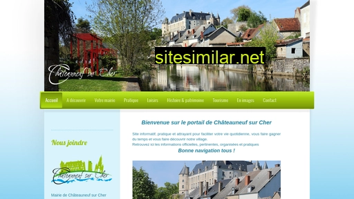 chateauneufsurcher.fr alternative sites