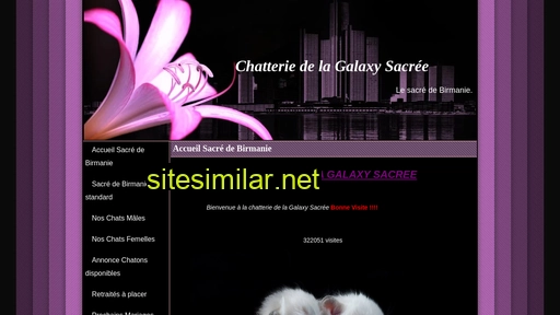 chatteriedelagalaxysacree.fr alternative sites