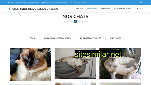 chatterieoreeduchemin.fr alternative sites