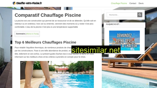 Chauffer-votre-piscine similar sites