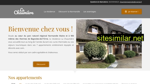 chaumiere-bagnoles.fr alternative sites