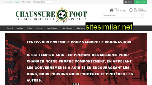 chaussuredefootintersport.fr alternative sites
