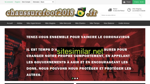 chaussurefoot2018.fr alternative sites