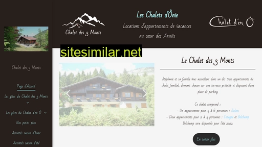 chaletsdonie.fr alternative sites