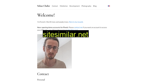 chalier.fr alternative sites