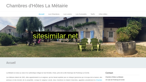 chambredhotelametairie.fr alternative sites