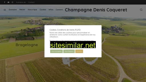 champagne-denis-coqueret.fr alternative sites