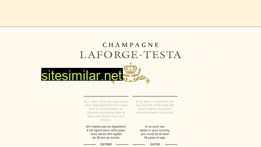 champagne-laforge-testa.fr alternative sites