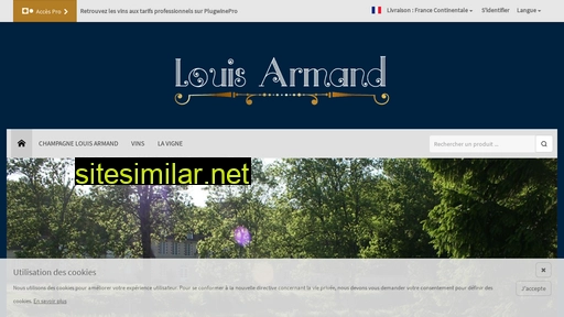 champagne-louisarmand.fr alternative sites