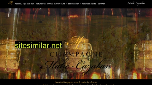 Champagne-mahe-cazaban similar sites