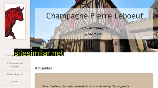 champagne-pierre-leboeuf.fr alternative sites