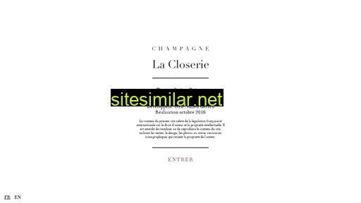 champagnelacloserie.fr alternative sites