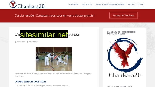 chanbara20.fr alternative sites