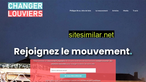 changerlouviers.fr alternative sites