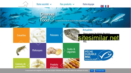 Channelseafood similar sites