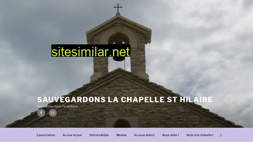 chapellesainthilaire.fr alternative sites