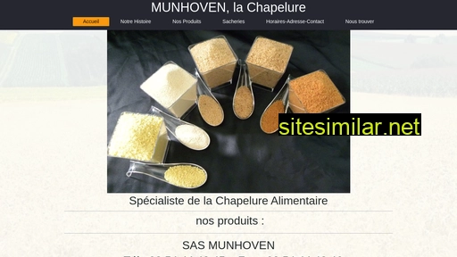 chapelure-munhoven.fr alternative sites