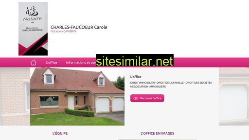 charles-faucoeur-cambrin.notaires.fr alternative sites