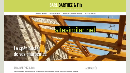 charpente-barthez.fr alternative sites