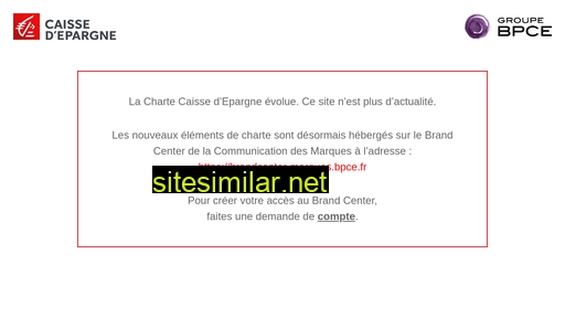 chartes-caisse-epargne.fr alternative sites