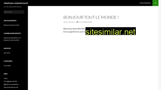 chartrons-commerces.fr alternative sites