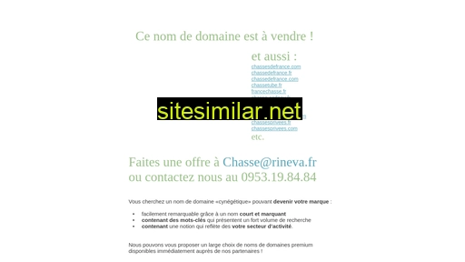 chassesdefrance.fr alternative sites