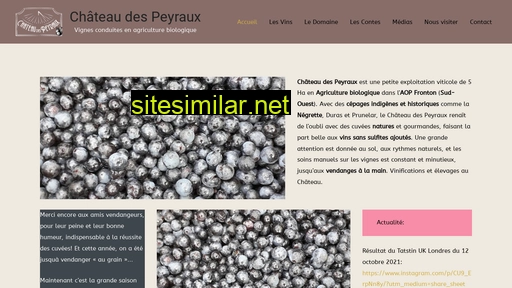chateau-des-peyraux.fr alternative sites