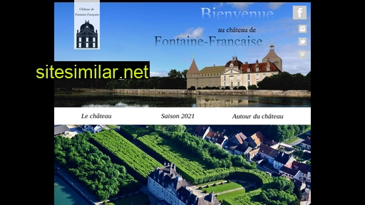 Chateau-fontainefrancaise similar sites