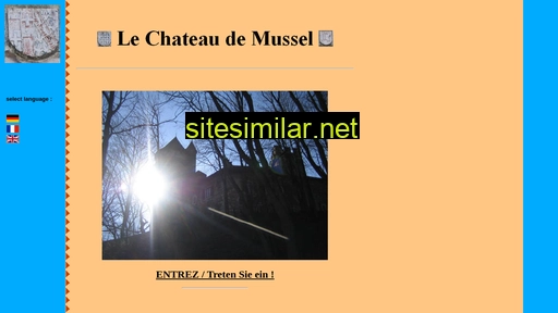 chateau-mussel.fr alternative sites