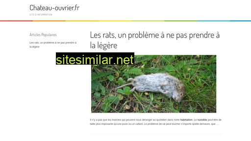 chateau-ouvrier.fr alternative sites