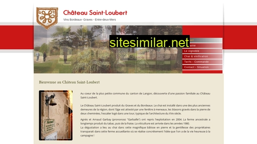 chateau-saintloubert.fr alternative sites