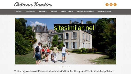 chateaubardins.fr alternative sites