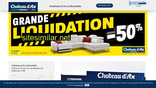 chateaudax-larochelle.fr alternative sites