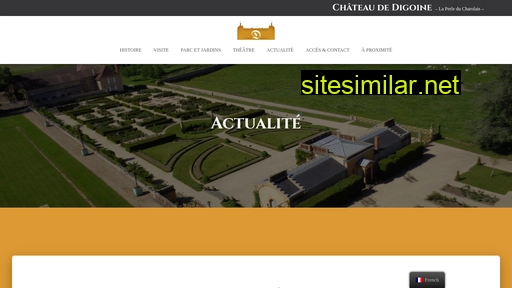 chateaudedigoine.fr alternative sites