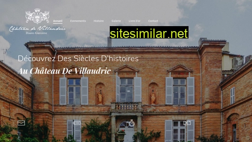chateaudevillaudric.fr alternative sites