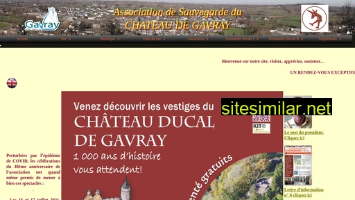 chateaugavray.fr alternative sites