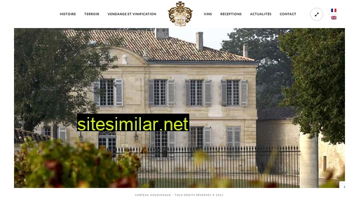 chateaugoudichaud.fr alternative sites