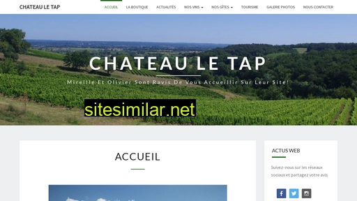 chateauletap.fr alternative sites